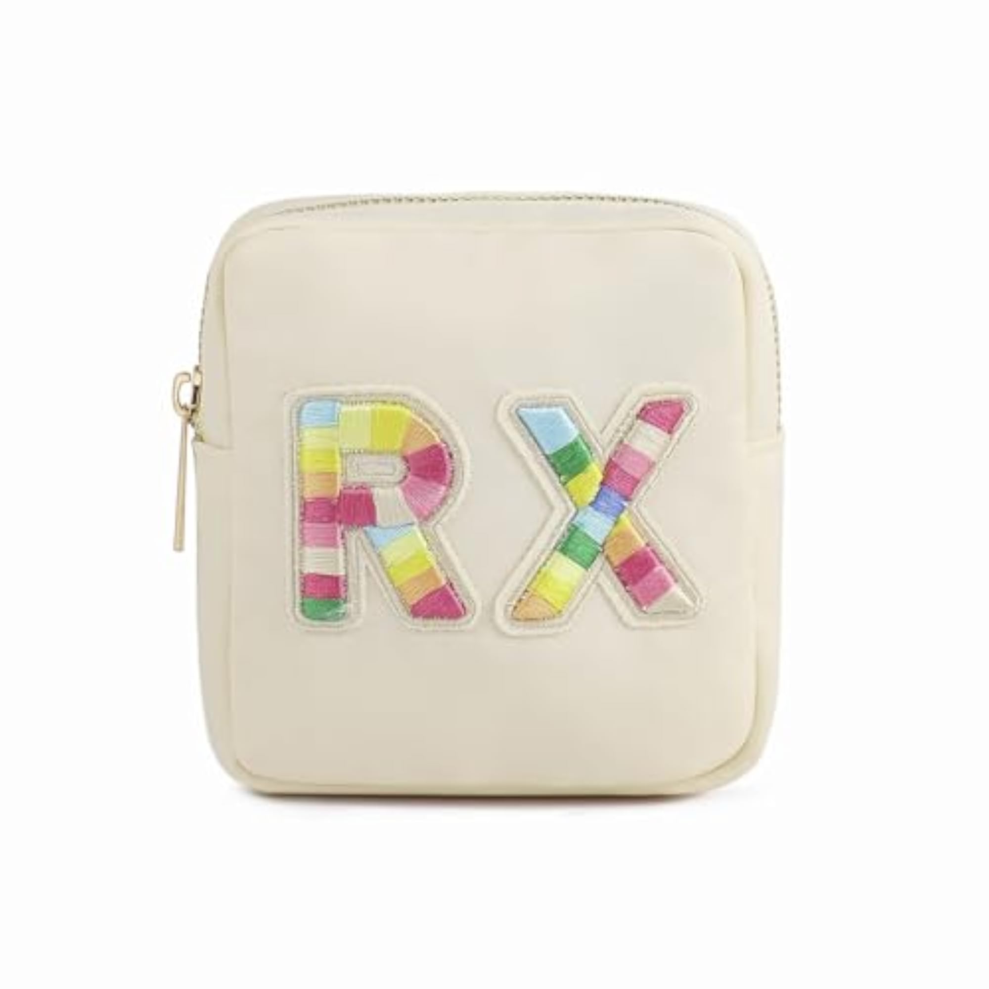 Personalized Small Nylon Cosmetic Bag for Women
